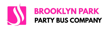 brooklyn park party bus company logo