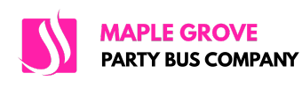 maple grove party bus company logo