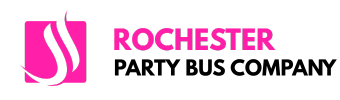 rochester party bus company logo