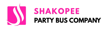 shakopee party bus company logo